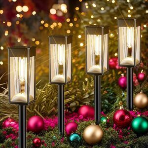 Napvot 2-in-1 Solar Outdoor Lights (6-Pack)